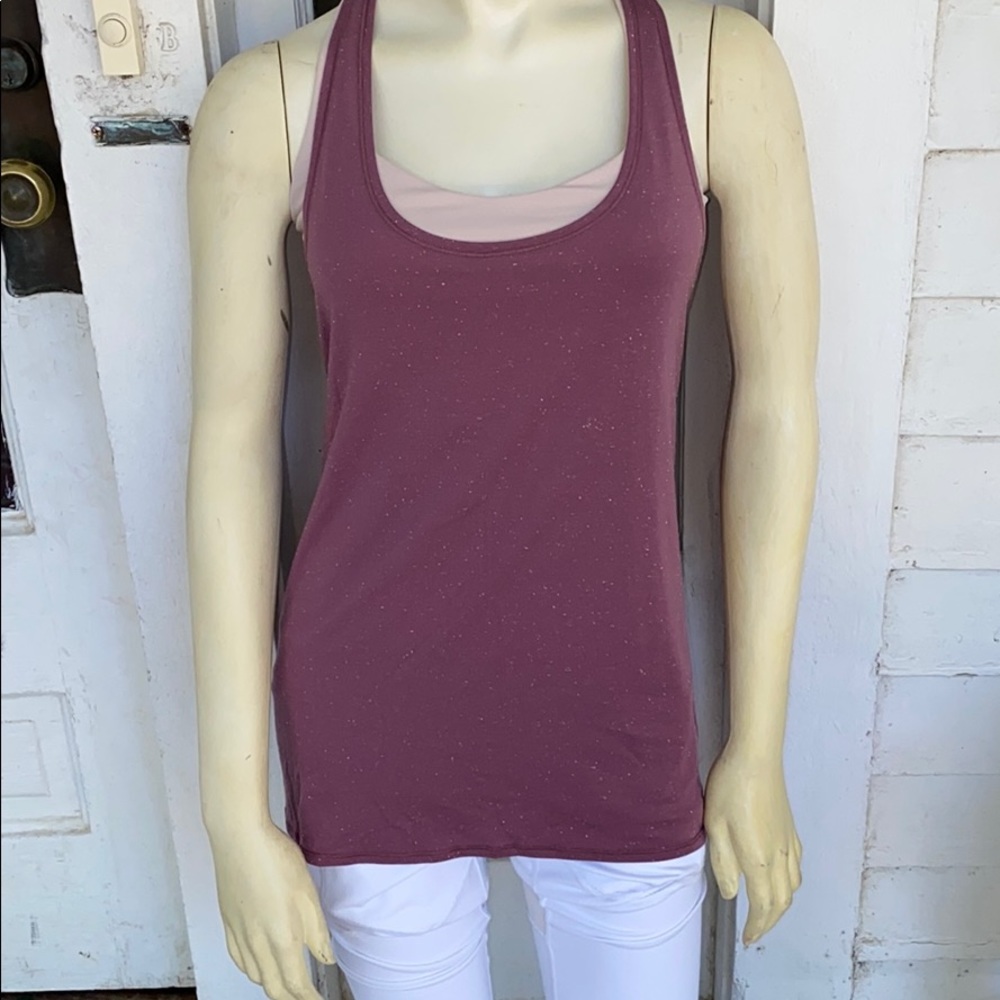 Lululemon tank with built in bra